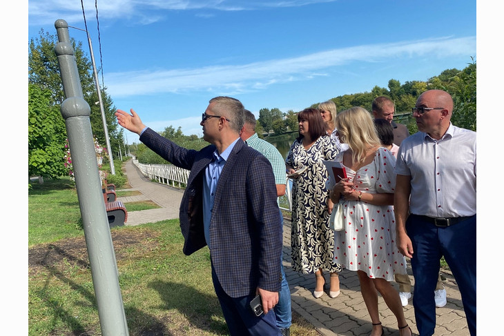 Михаил Лобазнов провёл традиционный объезд города Губкина