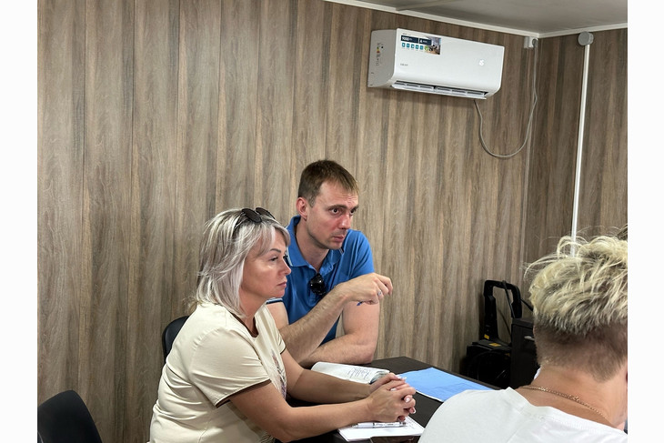 Михаил Лобазнов рассказал о ходе строительства бассейна в Губкине
