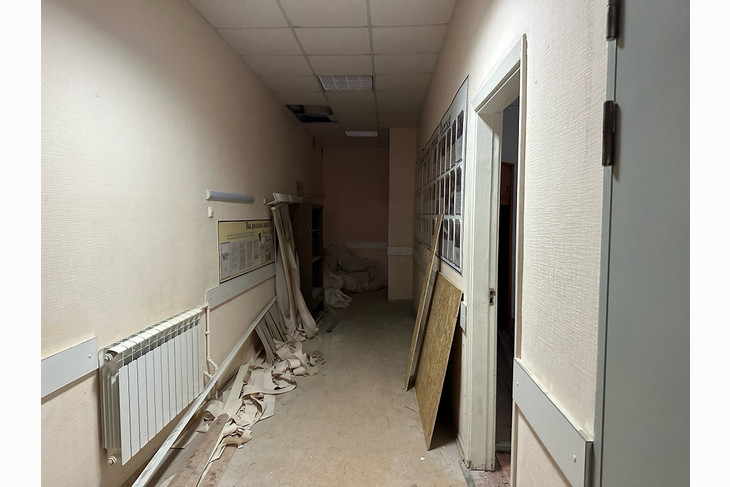 В Губкине приступили к капремонту старого здания ЗАГСа