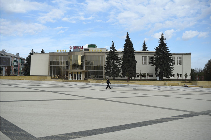 В Губкине обновилась центральная площадь