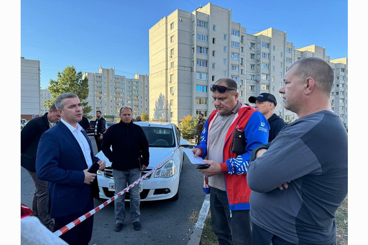 Губкин был атакован вражеским беспилотником