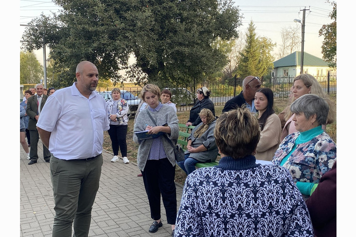 В Губкинском городском округе продолжаются встречи с населением