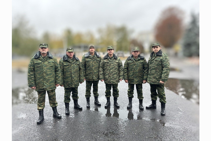 Михаил Лобазнов вместе с коллегами приступил к службе в добровольческом отряде «Барс-Белгород»