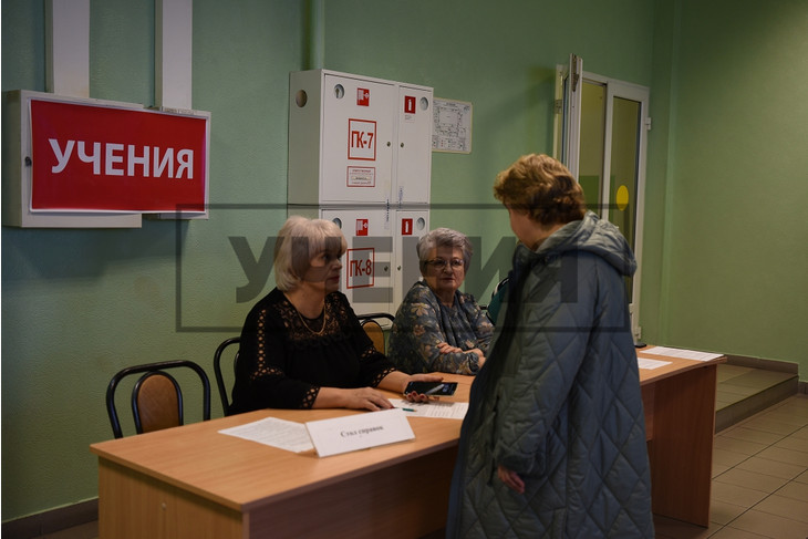 Губкинцы отработали алгоритм действий по размещению жителей приграничья при ЧС