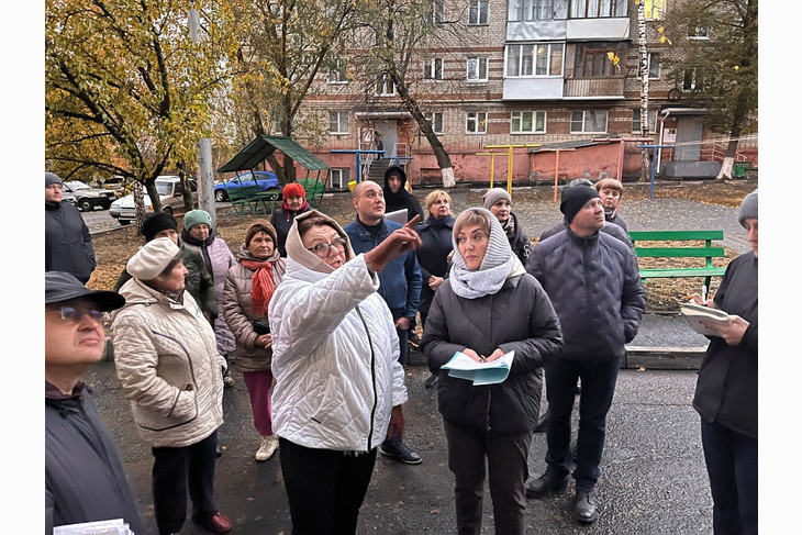 В Губкине состоялась общественная приёмка ещё двух МКД
