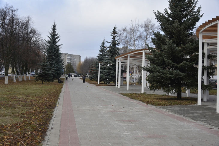 В Губкине продолжит своё преображение сквер на Лазарева