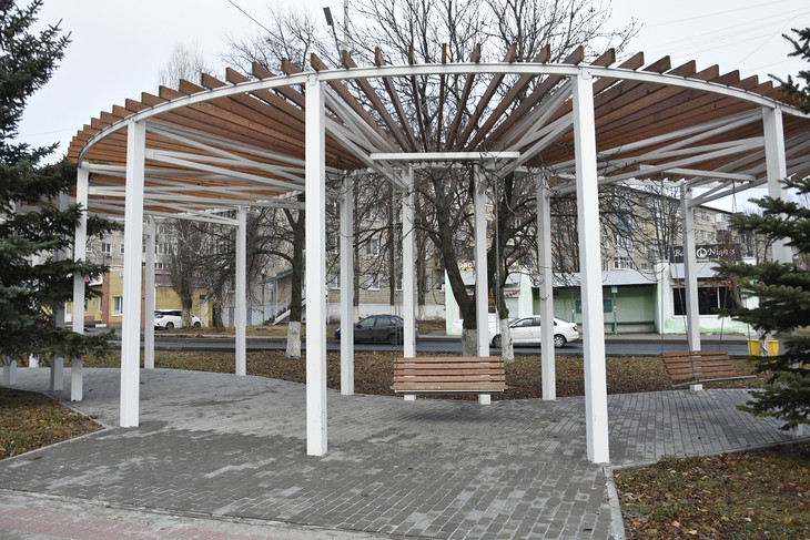 В Губкине продолжит своё преображение сквер на Лазарева