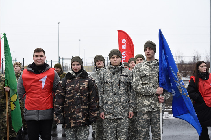 В Губкине прошло открытие зимнего регионального этапа Всероссийской военно-спортивной игры «Зарница 2.0»