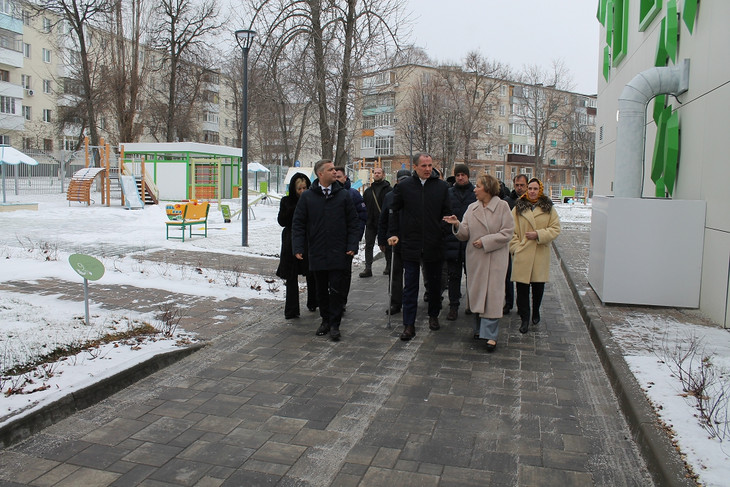 В Губкине открылся капитально отремонтированный в рамках проекта губернатора детсад «Ивушка»