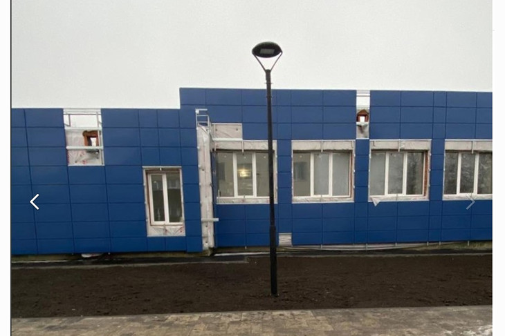В Губкинском горокруге продолжается ремонт школы в селе Аверино