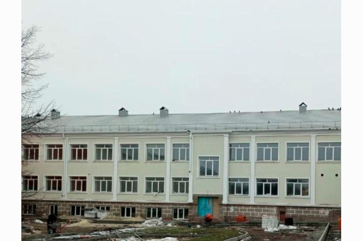 В Губкинском горокруге продолжается капремонт Никаноровской СОШ