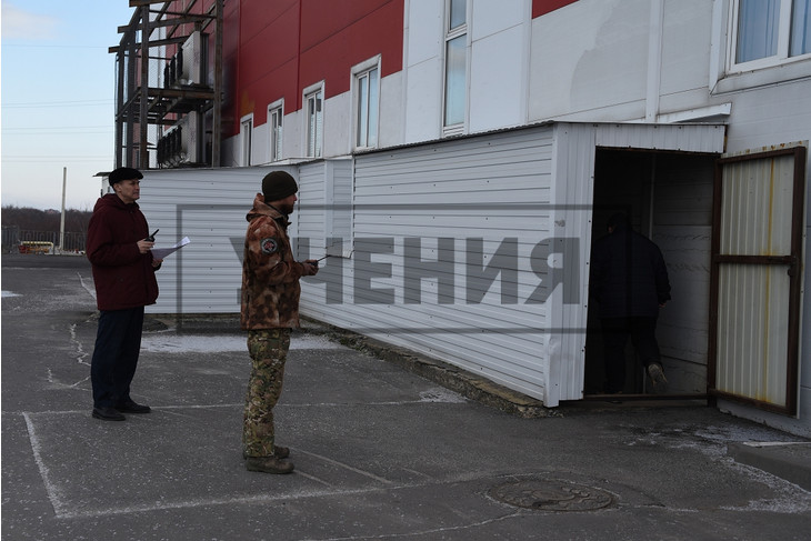 В одном из торговых центров Губкина прошли учения по гражданской обороне