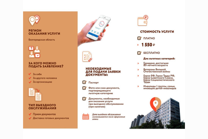 Госуслуги на выезде