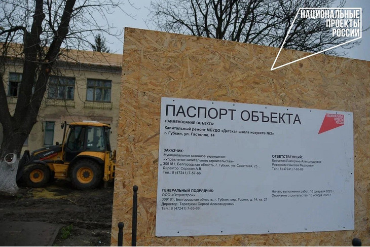В Губкине масштабное преображение переживает ДШИ №2