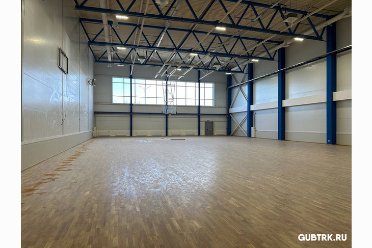 В Губкине завершается строительство физкультурно-оздоровительного комплекса