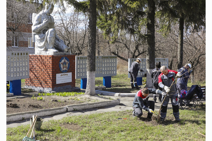 Долг памяти. Лебединцы шефствуют над мемориалом