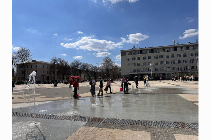 В Губкине открылся сезон фонтанов