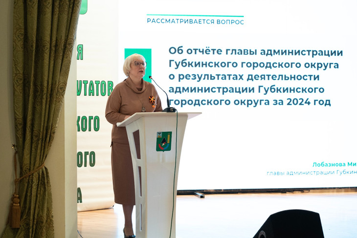 24-я сессия Совета депутатов Губкинского горокруга: Михаил Лобазнов предоставил отчёт о деятельности администрации за 2024 год