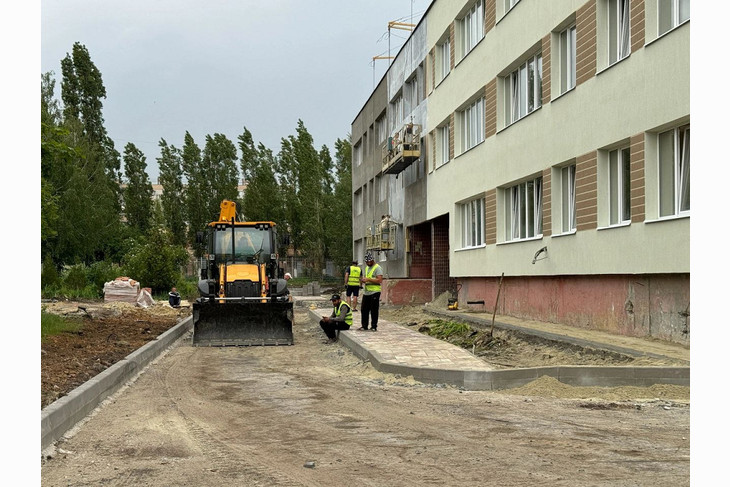 Губкин с рабочим визитом посетила министр строительства Белгородской области