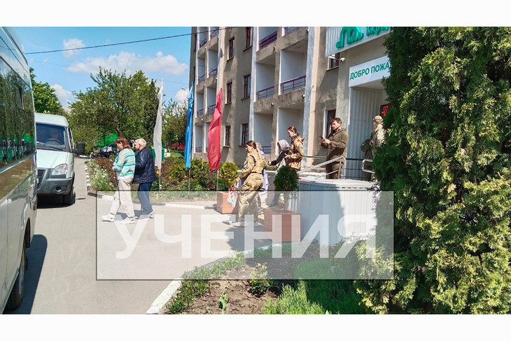 В Губкине продолжают проводить  учения по гражданской обороне