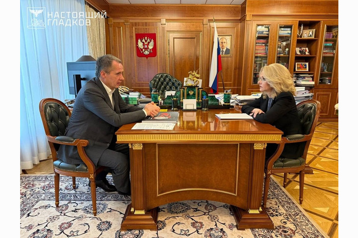 Вячеслав Гладков провёл встречу с заместителем председателя правительства РФ