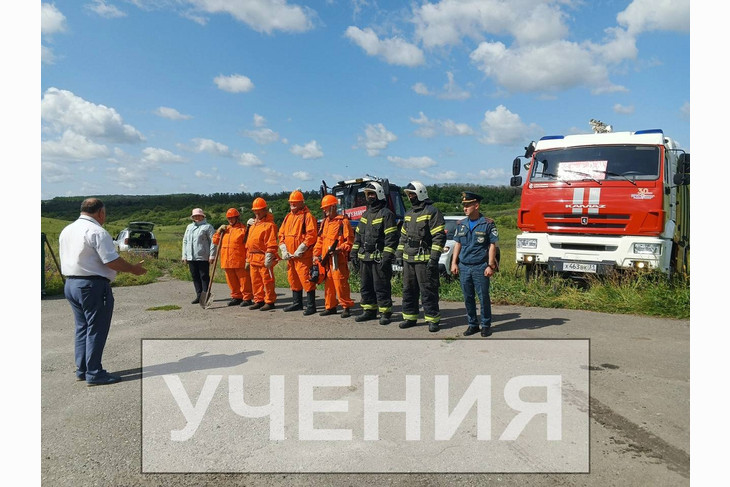 В Губкинском городском округе продолжаются учения по ГО и ЧС