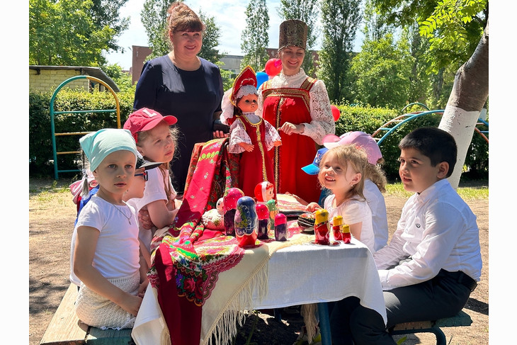 В дошкольных учреждениях Губкина реализуют патриотические муниципальные проекты