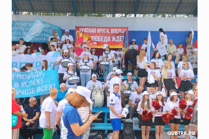 Губкинцы приняли участие в IV летнем параде физкультурников Белгородской области