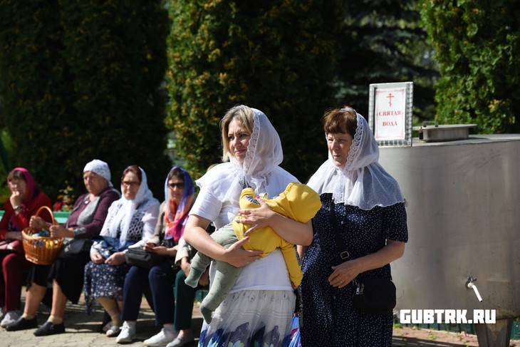 Престольный праздник Преображение Господне отметили в Губкине
