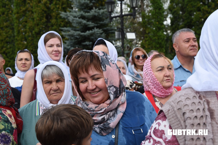 Престольный праздник Преображение Господне отметили в Губкине