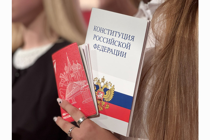 Торжественное вручение паспортов прошло в Губкине