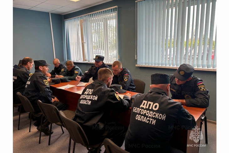 Губкинец вошёл в тройку лучших добровольных пожарных области