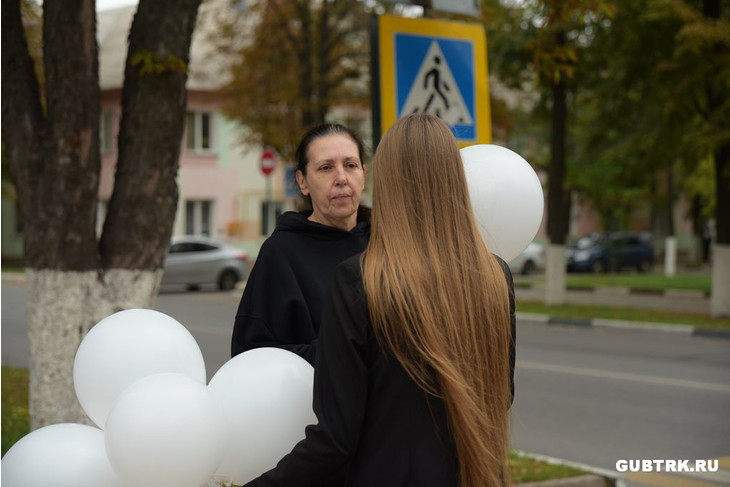 Губкинцы почтили память жертв Беслана акцией «Белый шар»