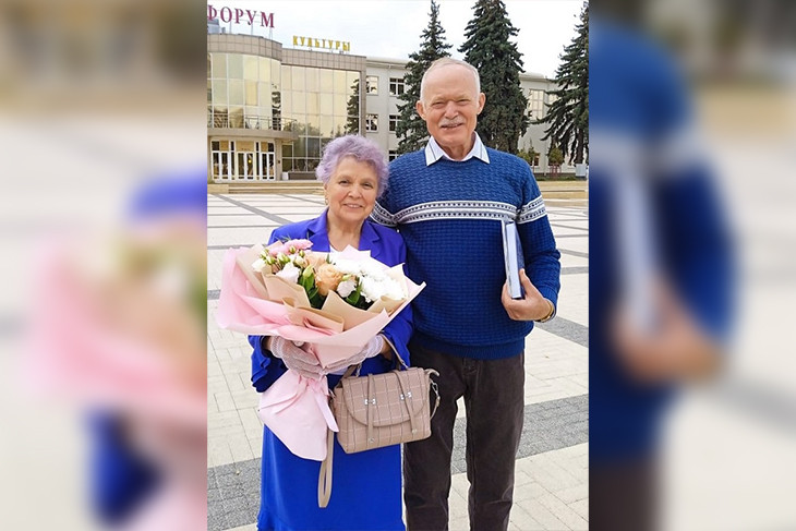 Супружеская пара из Губкина отметила золотую свадьбу