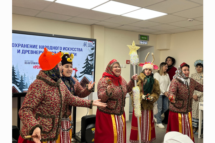 Святочная встреча объединила губкинцев в рамках партийного проекта «Единой России»