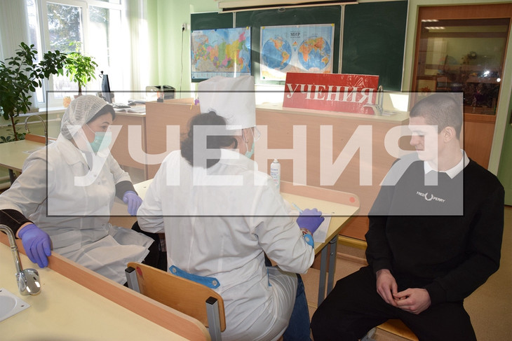 В Губкинском городском округе прошли плановые учения