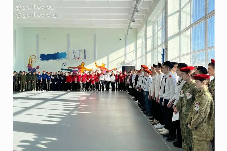 В губкинском центре «Воин» прошла военно-спортивная игра «Отчизны верные сыны»