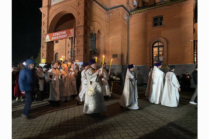 Христос Воскресе! Губкинцы отпраздновали Пасху