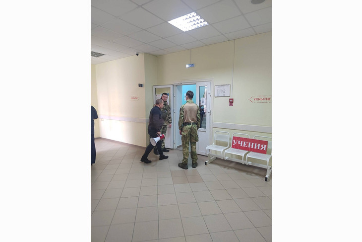 В Губкине прошла командно-штабная тренировка в учреждении здравоохранения