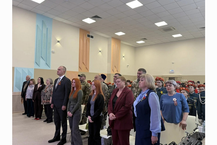 Память героя СВО увековечили в Губкине