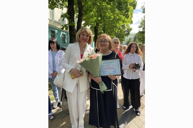 Главный врач Губкинской ЦРБ — на Аллее Славы Белгородской области