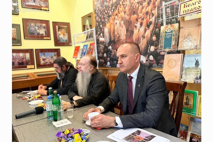 В Спасо-Преображенском соборе Губкина прошла памятная панихида по погибшим участникам СВО