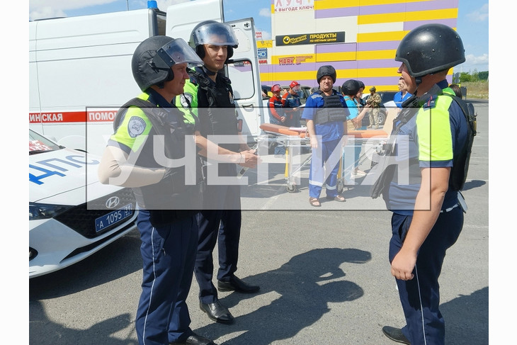 В Губкине продолжаются командно-штабные учения
