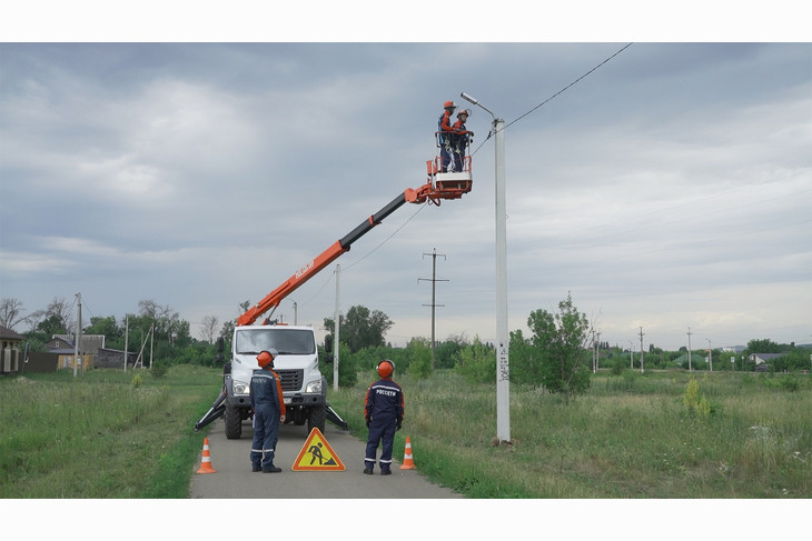«Белгородэнерго» строит новые линии наружного освещения в регионе