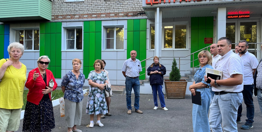В Губкине на улице Чайковского усилили меры безопасности по просьбе жильцов