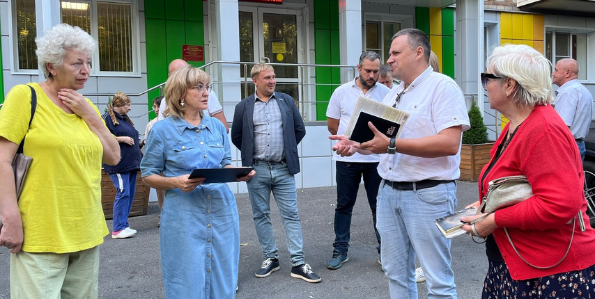 В Губкине на улице Чайковского усилили меры безопасности по просьбе жильцов
