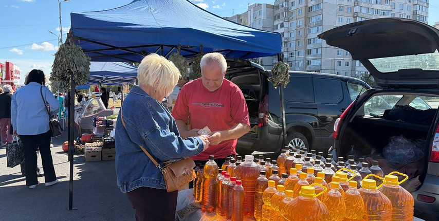В преддверии Дня города в Губкине традиционно прошла выставка-ярмарка «Золотая осень»