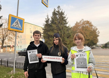 Межсезонье без происшествий: в Губкине сотрудники Госавтоинспекции провели уличные консультации