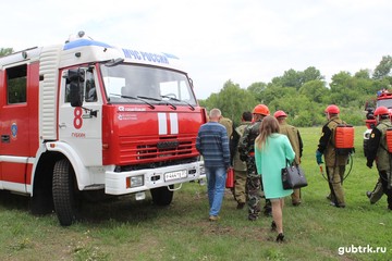 На стадионе «Труд» 18 мая состоялся первый этап ежегодного смотра-конкурса «Лучшее подразделение добровольной пожарной охраны области»