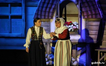 На сцене Губкинского театра для детей и молодежи состоялась премьера сказки «Снежная королева» по пьесе Николая Коляды